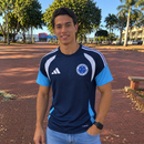 Camisa Cruzeiro Treino Azul Escuro