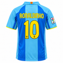 Camisa Barcelona II Retrô 2007/08 - Ronaldinho 10